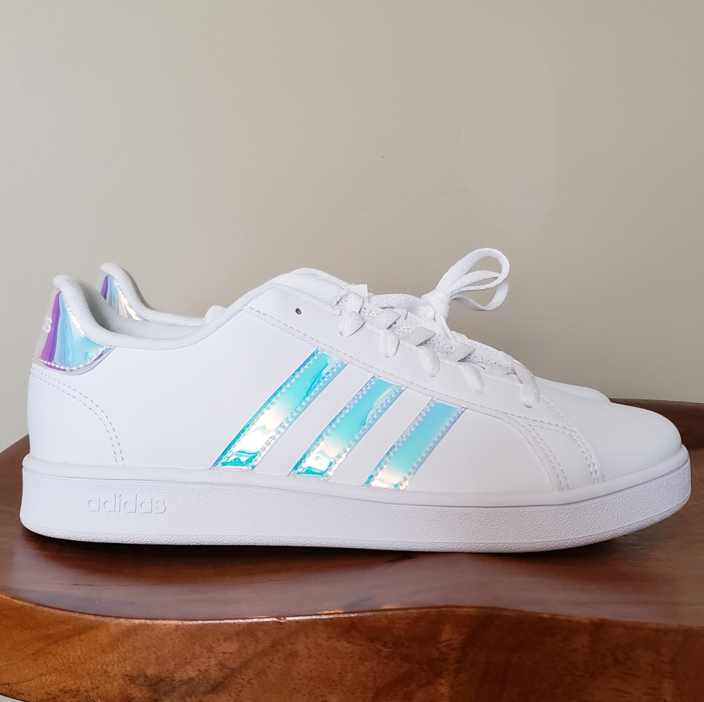 Holographic Adidas Sneakers